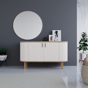 Dresser BERGAMO (Tone White + Gold)